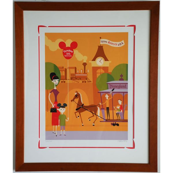 SHAG Main Street U.S.A. LE 295 of 300 Lithograph