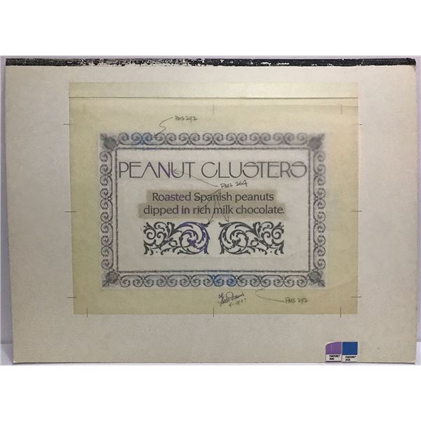 Main Street Concept Art Peanut Clusters Sign