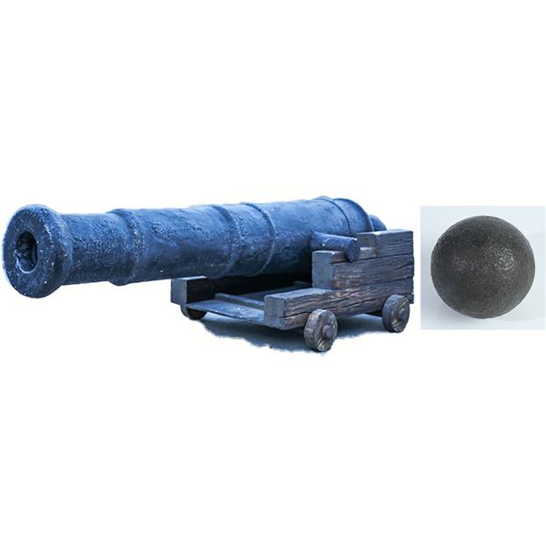 Shanghai Pirates of the Caribbean Cannon and Cannonball