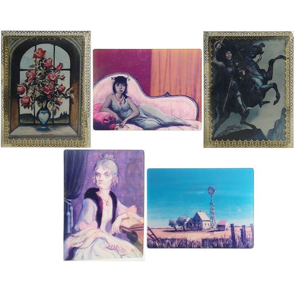 Disneyland Haunted Mansion Lenticular Cards