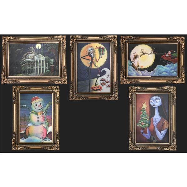 Haunted Mansion Nightmare Before Christmas Lenticulars