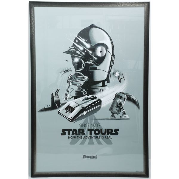 Disneyland 30th Anniversary Star Tours Poster