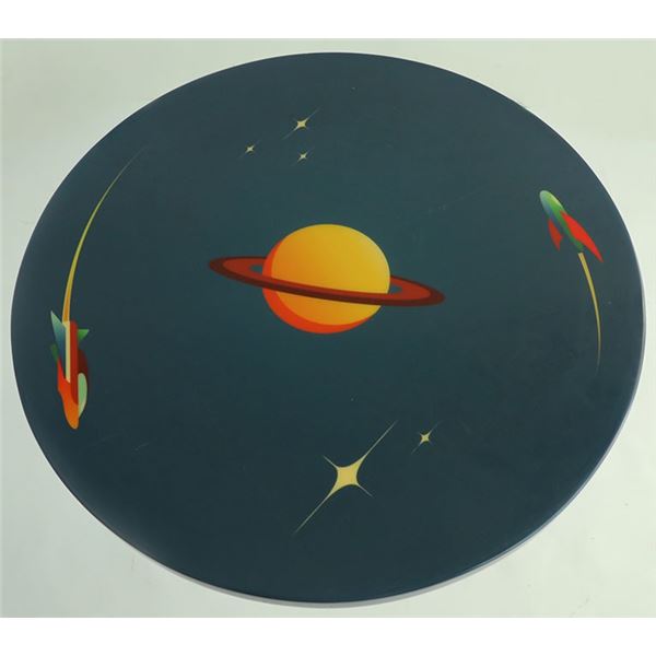 Disneyland Alien Pizza Planet Restaurant Table