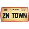 Image 1 : Disneyland Toontown License Plate Park Prop