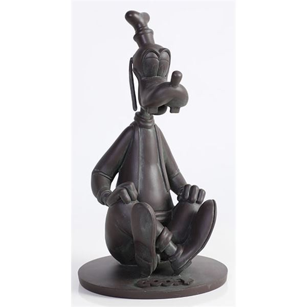 Epcot Goofy Bronze Style Statue