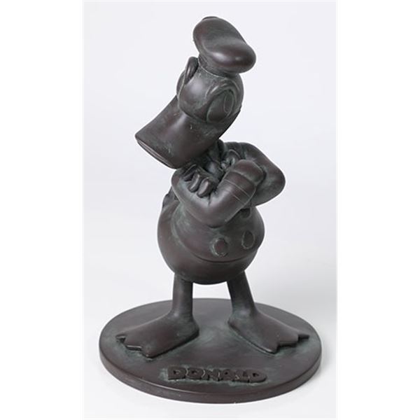 Epcot Donald Duck Bronze Style Statue