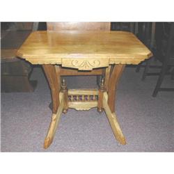 *Rare* Early Victorian Pine Parlor Table #1743281