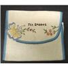 Image 1 : STORAGE SPOON ENVELOPE*FLORAL EMBROIDERY* #1743395