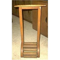 Wood Boot Scraper #1744021