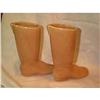 Image 1 : Pottery Boot Planters Western #1744026