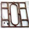 Image 1 : 100 Years Old Wrought Iron Panel Window #1744099