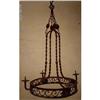 Image 1 : Wrought Iron European Ceiling Chandelier #1744119
