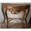 Image 1 : French Gold Leaf Console Table Base #1744124