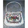 1930's Tapestry Seed Beaded Purse Hand Made #1744278