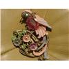 Vintage Woolworths Brooch Bird with Flowers #1744282