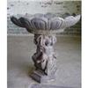 Image 1 : ARCHITECTURAL CHERUB PEDESTAL BIRD BATH #1744569