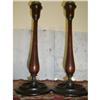 Image 1 : CANDLESTICKS PRE.1900'S ANTIQUE PAIR #1753276