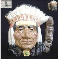 Royal Doulton - American Indian Character Jug #1753648