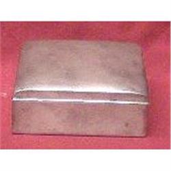Old Strling Silver Square Cigarette Box( #1753699