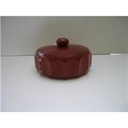 Bakelite Vintage English Ribbed Molasses Box #1753715