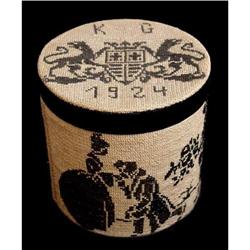 Embroidered Box of Korniss Geza Family #1753734