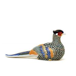 Japanese Kutani Imari Quail Shp Censer Box #1753930