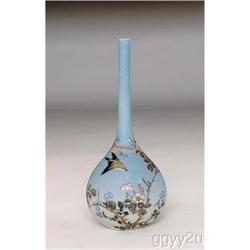 Old Japanese Shark Skin Studio Lg Neck Vase #1753953