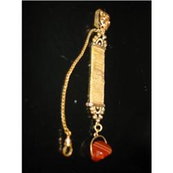 Vintage Fob with Agate! #1753966