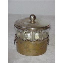 Glass & Silver Box SKU 5370 #1753971