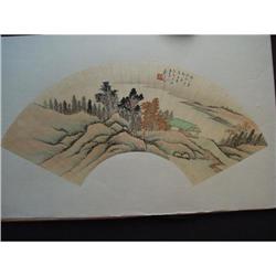 fine Chinese Fan Painting #1754014