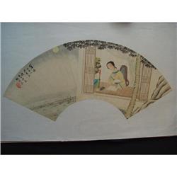 fine Chinese Fan Painting #1754018