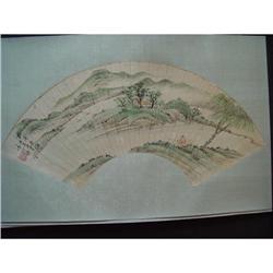 fine Chinese Fan Painting #1754019
