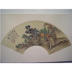 fine Chinese Fan Painting #1754026