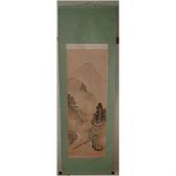 Ferry Through the Mountains Painting by Shunzan#1754071