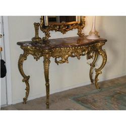 Rococo Inspired Vintage Composition Giltwood  #1764918