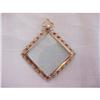Image 1 : 14K Rose Gold Beveled Glass Locket #1776075