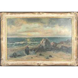 ?Sea Shore?, painted by Moller L Tomrady #1776078