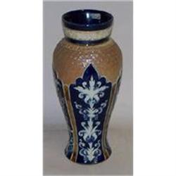 Royal Doulton Vase:Gilt Circle Enamel #1776798