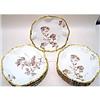 Image 1 : 6 Limoges Floral Dessert Plates #1788645