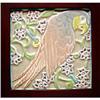 Image 1 : Rookwood Parrot Trivet, framed 1919 #1788654