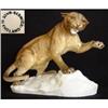 Image 1 : Beswick Model of a Puma on a Rock #1788725