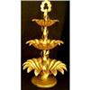 Image 1 : Gilded 3-Tier Stand from the 1940's #1789253