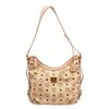 Image 1 : MCM Beige Coated Canvas Hobo Bag