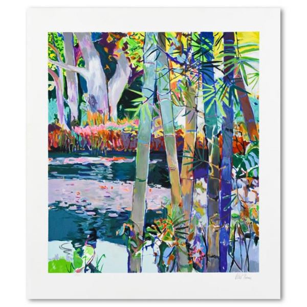 Robert Frame, "Jungle Pond" Limited Edition Serigraph, Numbered and Hand Signed