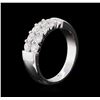 Image 3 : 0.88 ctw Diamond Ring - 14KT White Gold