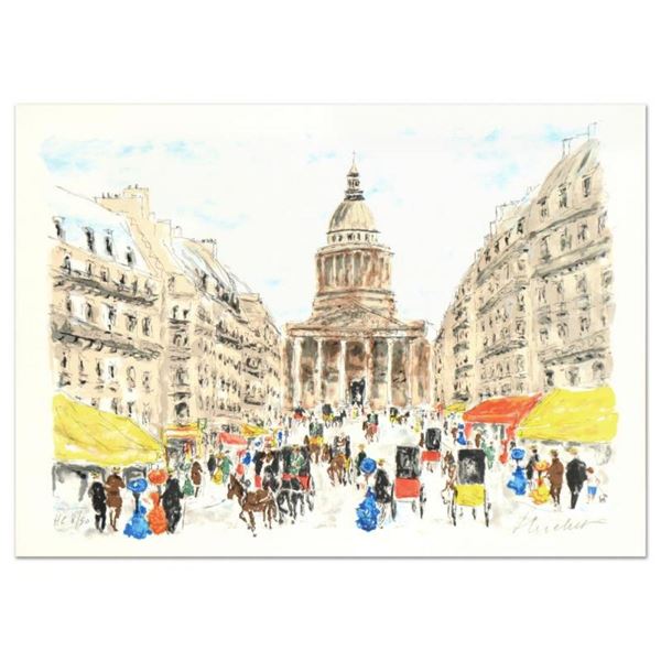 Urbain Huchet, "Pantheon" Limited Edition Lithograph, Numbered and Hand Signed.