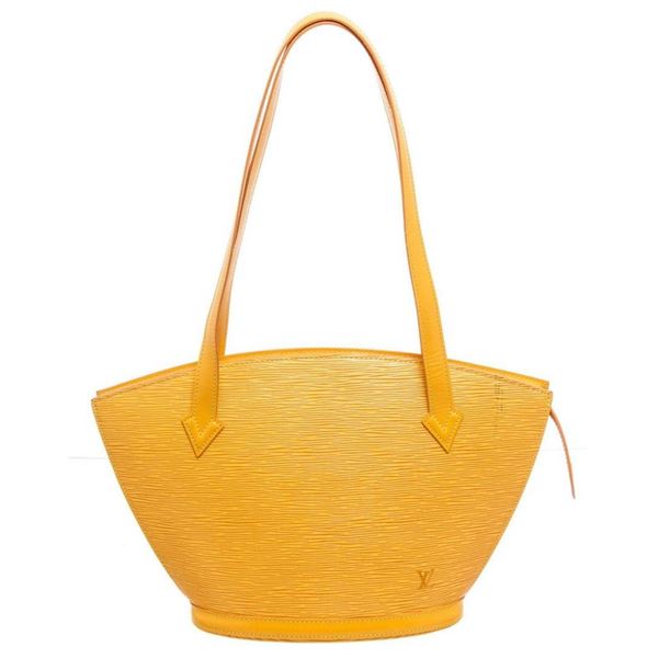 Louis Vuitton Yellow Epi Leather St. Jacques PM Tote