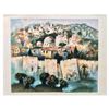 Image 1 : Gregory Kohelet, "Sunrise in Jerusalem" Hand Signed Limited Edition Serigraph wi