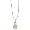 Image 1 : 18k Two Tone Gold 0.61CTW Diamond Pendant, (VS1 /VS1-VS2/G-H)