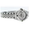 Image 3 : Rolex Ladies Stainless Steel Quickset MOP Diamond Lugs Oyster Datejust Wristwatc